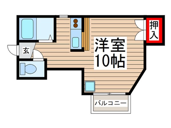 オネスティ東船橋の物件間取画像